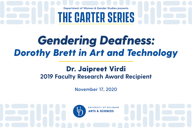 Jaipreet Virdi 2019 Faculty Research Award Winner